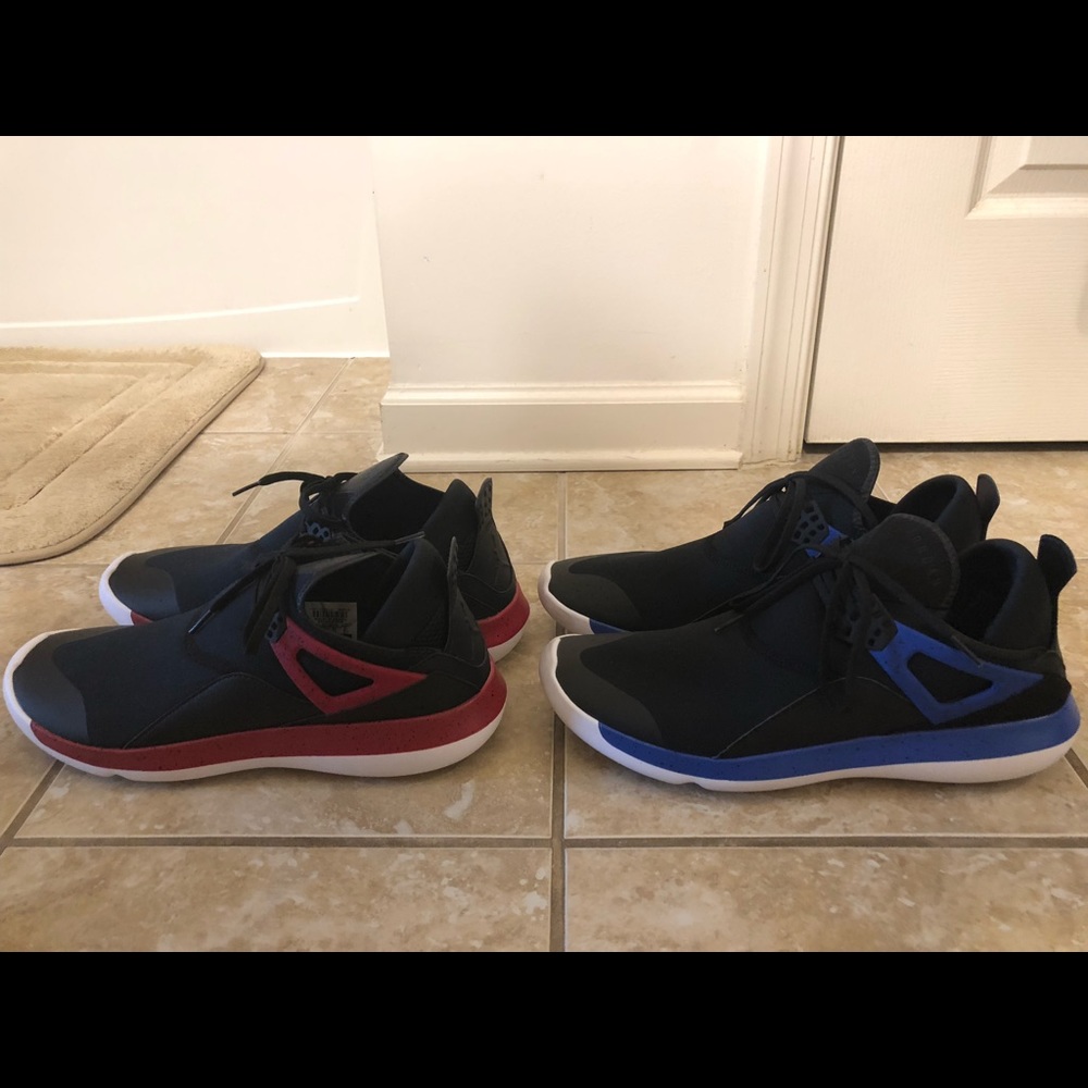 I’m selling all 4 PAIR of Nike Air Jordan Fly 89 Trainer Cross Training Sneakers